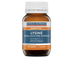 Ethical Nutrients Lysine 30 tablets