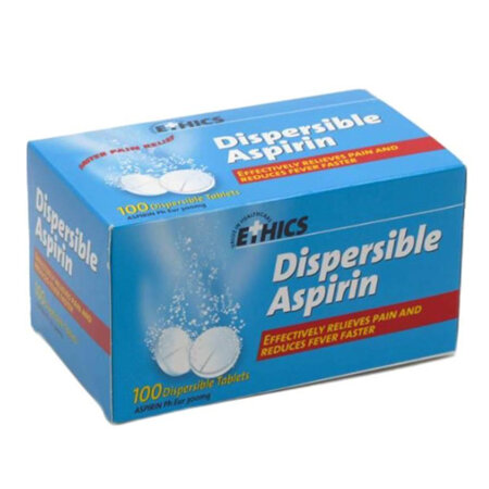 ETHICS Aspirin Disp 300mg Tabs 100s