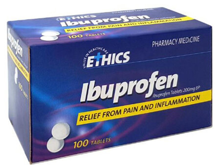 Ethics Ibuprofen 200mg Tabs - 100s