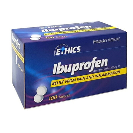 ETHICS Ibuprofen 200mg Tabs 100s