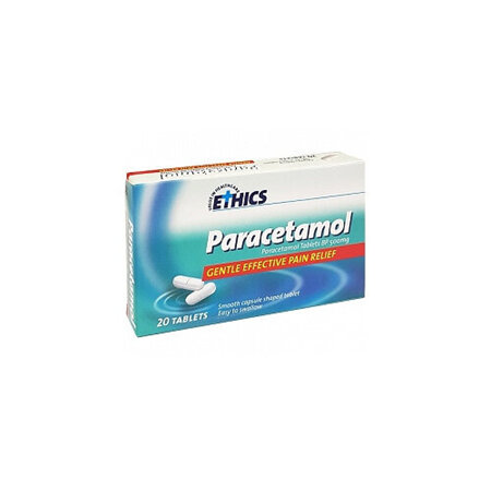 ETHICS Paracetamol 500mg 20 CS tab