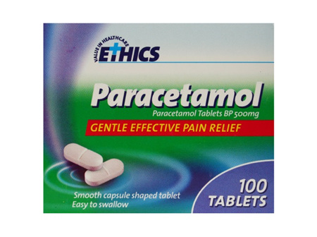 Ethics Paracetamol 500mg Tablets 100