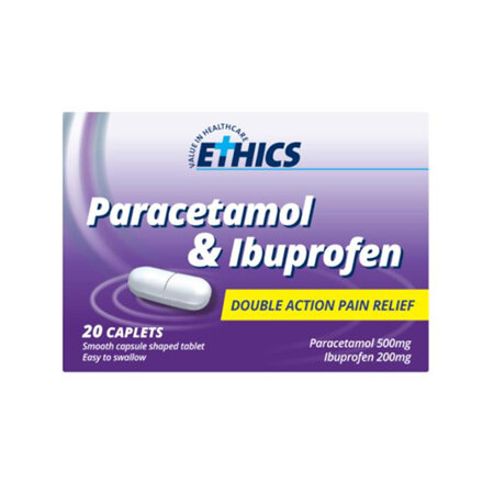 Ethics Paracetamol & Ibuprofen 20s