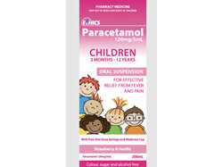 Ethics Paracetamol Suspension 120mg/5ml 200ml