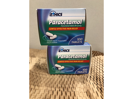 Ethics Paracetamol Tablets 500mg 100