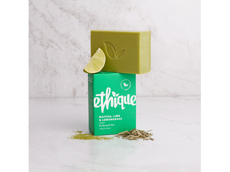 Ethique Matcha, Lime & Lemongrass Bodywash Bar
