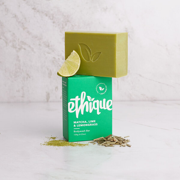 Ethique Matcha, Lime & Lemongrass Solid Bodywash 120g