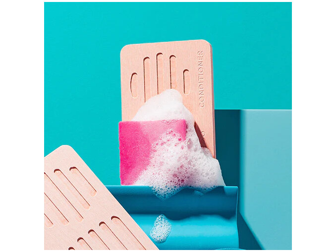 ETHIQUE Storage Tray Shampoo & Conditioner Pink