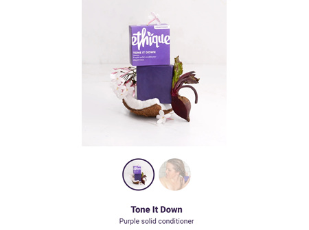 ETHIQUE Tone It Down Purple Cond 60g