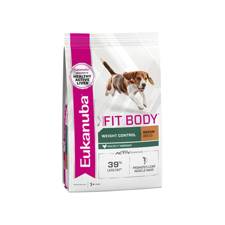 Eukanuba™ Adult Fit body Medium Breed Dry Dog Food