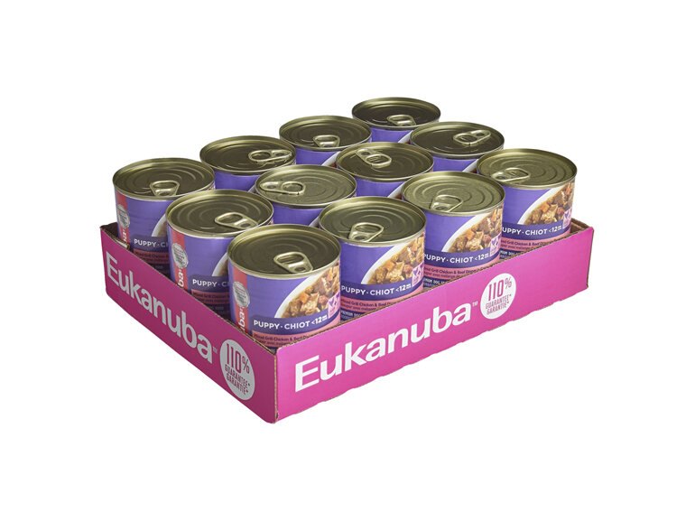 Eukanuba™ Puppy Mixed Grill Chicken & Beef Dinner in Gravy Wet Dog Food 355g