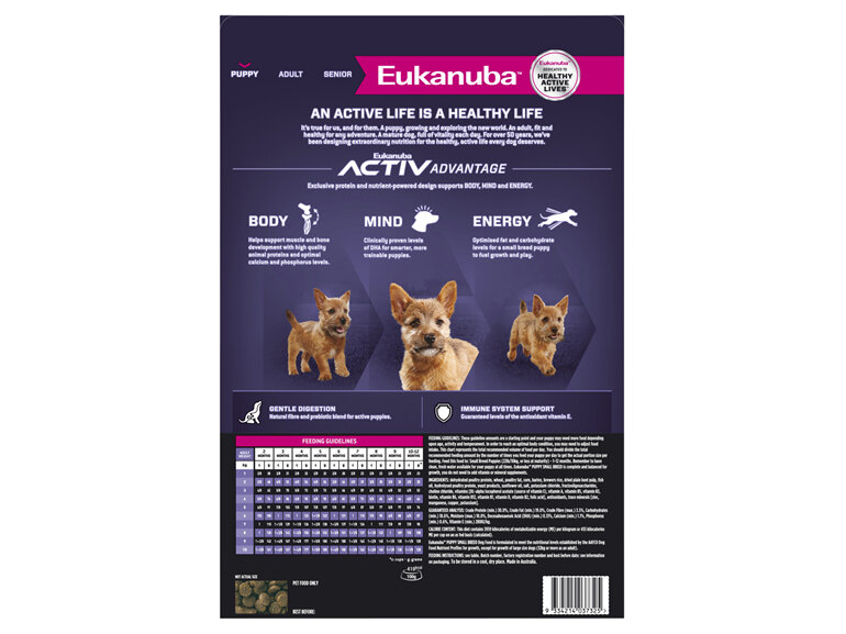 Eukanuba™ Small Breed Puppy Dry Dog Food