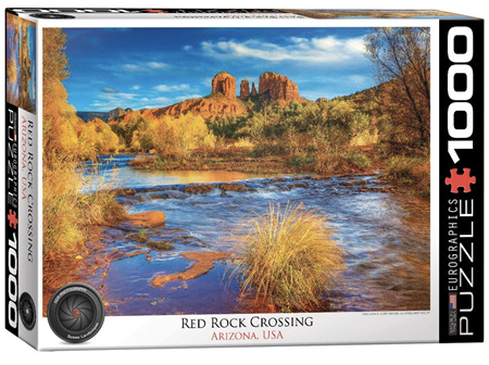 Eurographics 1000 Piece Jigsaw Puzzle: Red Rock Crossing