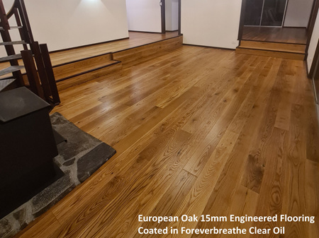 European Oak 15mm Engineered Flooring
