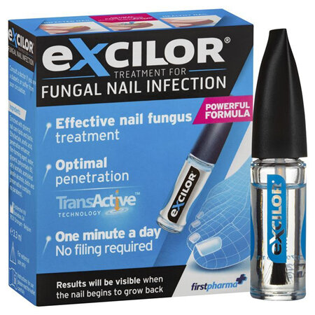 EXCILOR NAIL FUNGUS SOLUTION 3.3ML