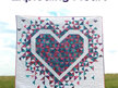Exploding Heart Quilt Pattern by Slice of Pi Quilts
