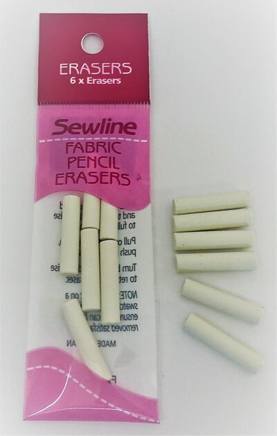 Fabric Pencil Erasers FAB50019