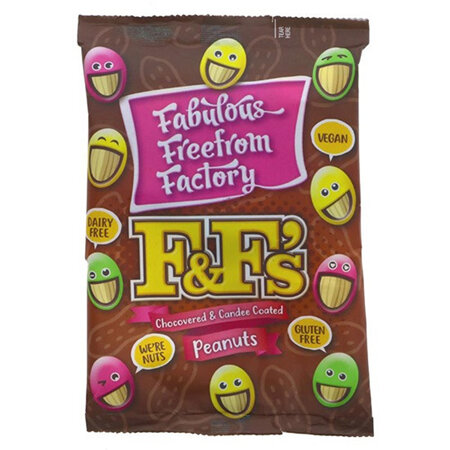 Fabulous Freefrom Factory F&F's Chocolate Covered Peanuts