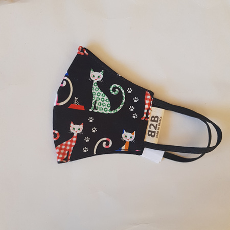 Face Mask Extra Small Felix The Cat Print