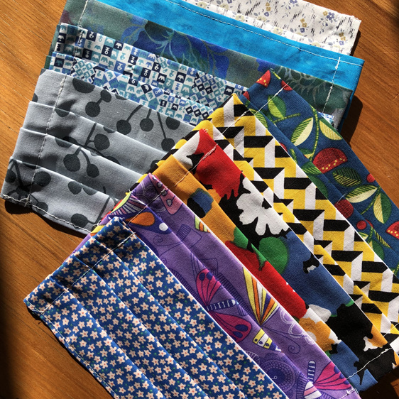 Face mask fabric choices, made in Wellington, NZ