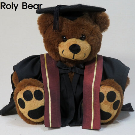 Faculty of Architecture and Design Roly Bear with Stole