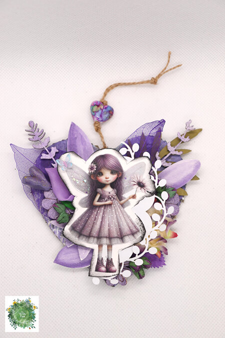 Faery Hearts - Purple