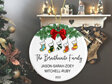 Family Stockings Personalised Ceramic Christmas Ornament