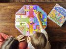Fancy Pachisi Board Game  eeboo kids family activity