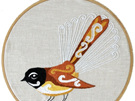 fantail embroidery kit
