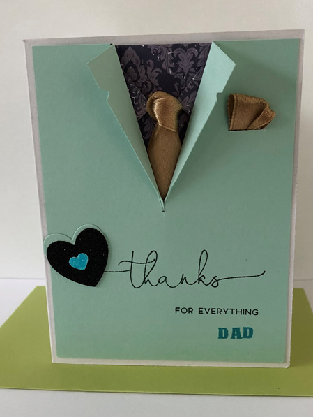 Father's Day Card - Green Jacket