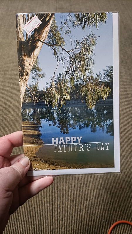 Fathers Day Card - Lakeside