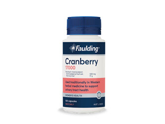 Faulding Cranberry 17000mg 100 Capsules