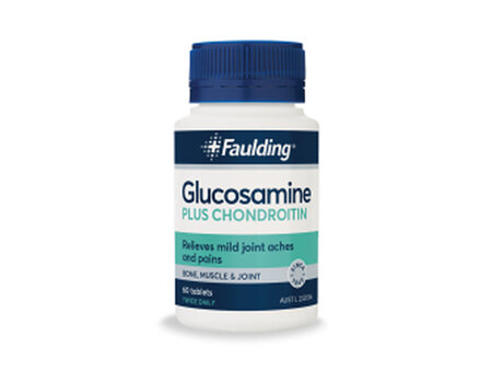 Faulding Glucosamine & Chondroitin 60 Tablets