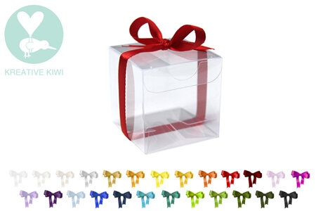 Favour Box  - Clear Cube (100/pack)