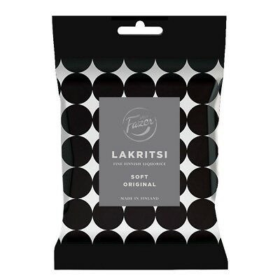 Fazer Lakritsi Soft Original Black Licorice 150g