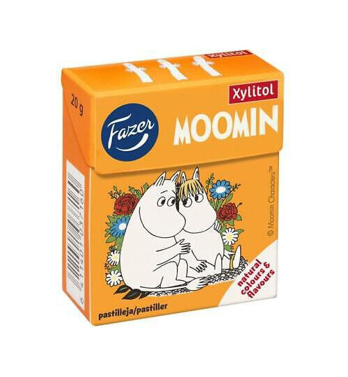 Fazer Moomin Xylitol Soft Pastilles 20g
