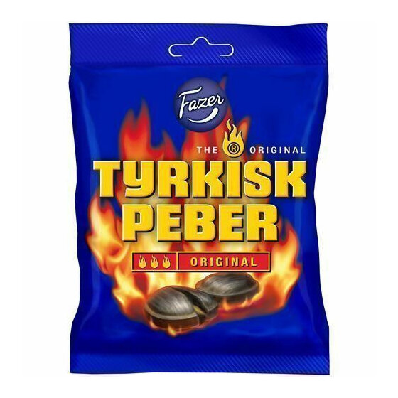 Fazer Tyrkisk Peber 150g