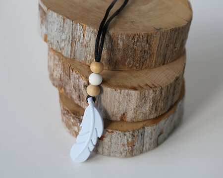 Feather Necklace Short