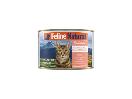 Feline Natural Canned Lamb & Salmon Feast