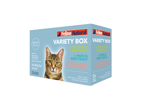 Feline Natural Pouch Variety Box (pouch 12)