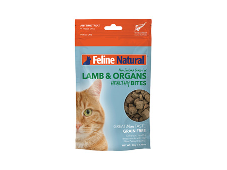 Feline Natural Treats Lamb & Organ Bites