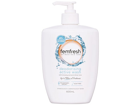 FEMFRESH Deodorising Actv Wash 600ml