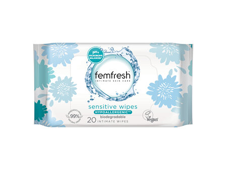 FEMFRESH Wipes Sensitive 20pk
