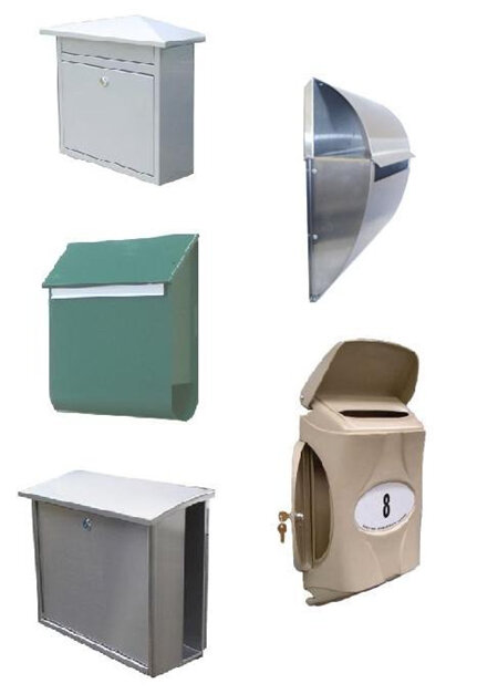 Fence or Wall Mounted Letterboxes