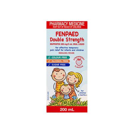 Fenpaed Double Strength Oral Liquid 200ml