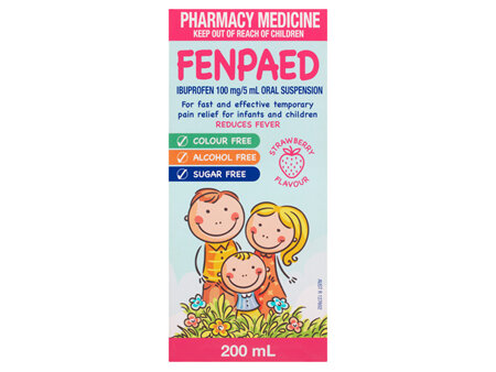 Fenpaed® Strawberry Flavour 200mL