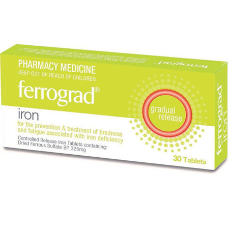 FERROGRAD 325mg tabs 30s