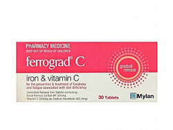 Ferrograd C -Iron & Vitamin C -30Tabs