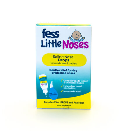 Fess Little Noses Drops + Aspirator