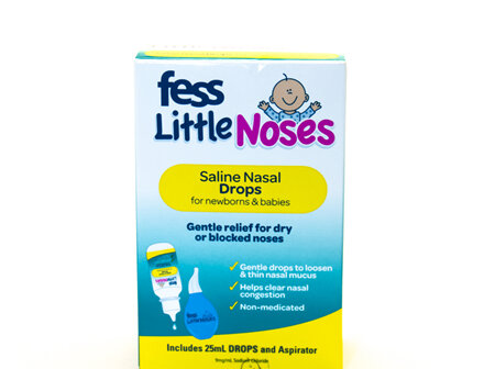 Fess Little Noses Drops + Aspirator